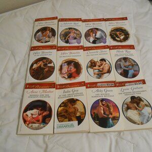 Harlequin Presents Books 2001-2009 (12 Books)